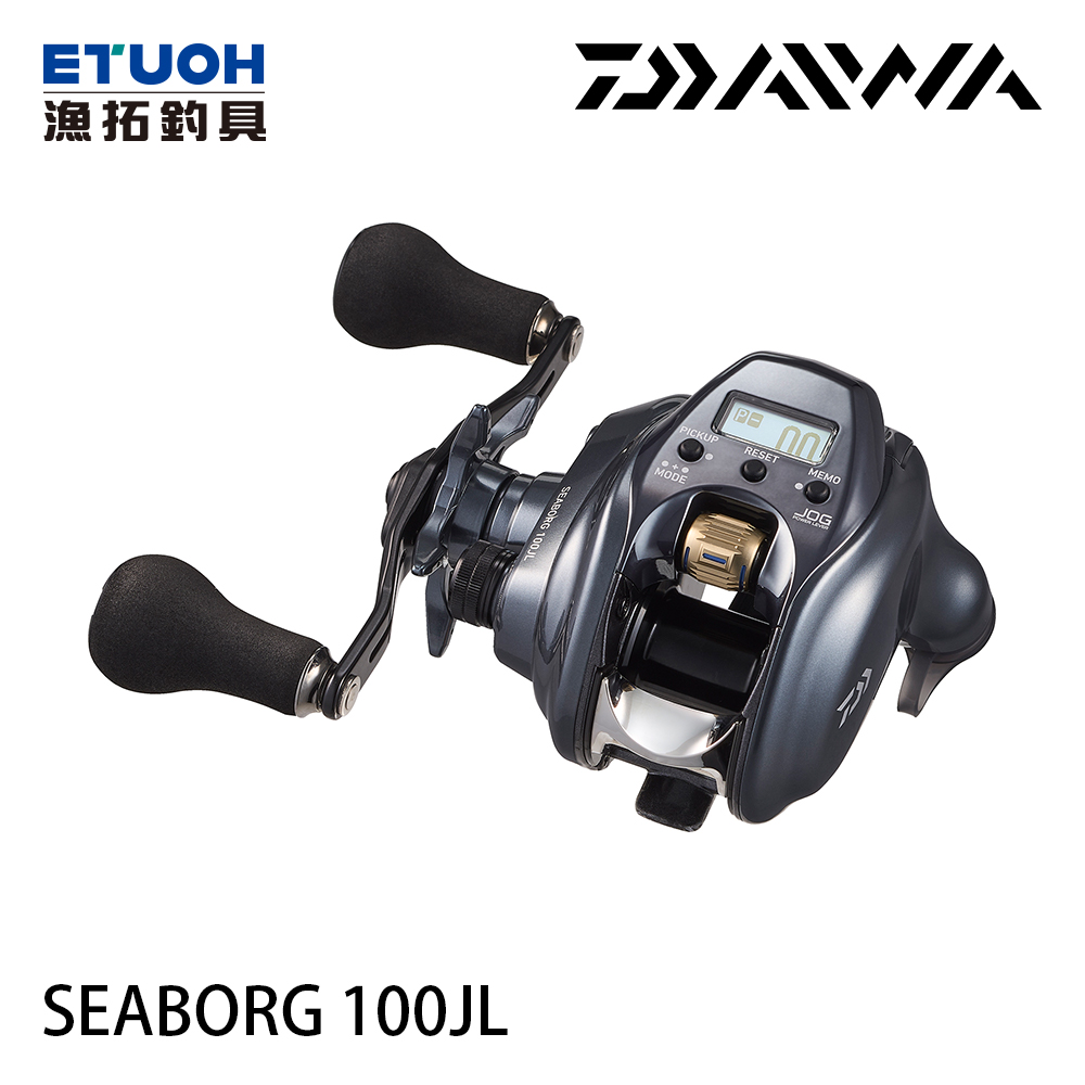 DAIWA SEABORG 100JL [電動捲線器] [超輕量] - 漁拓釣具官方線上購物平台